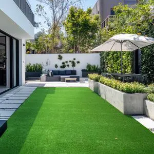Yescom Artificial Grass Turf Fake Grass Rug Synthetic Lawn Outdoor Indoor Decor 33'x3'x2PCS (198 Sq.Ft) 0.8" Pile Height