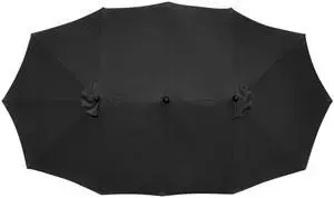 Yescom 14 Ft Double Sided Umbrella Replacement Canopy Market Table Top Outdoor Poolside