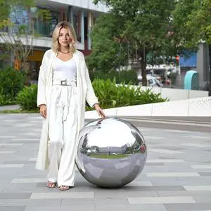 Yescom 32" Big Shiny Inflatable Mirror Ball Giant Reusable PVC Balloon for Large Disco Party Wedding Event Stage Decoration Silver Yescom 32" Big Shiny Inflatable Mirror Ball Giant Reusable PVC Balloon for Large Disco Party Wedding Event Stage Decoration Silver