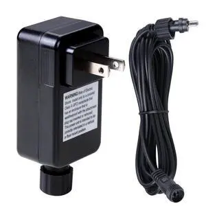 Yescom UL Listed 12V DC Low Voltage Transformer with 16.4ft Power Cord, IP44 Waterproof Outdoor Power Adapter for Deck Lights & Landscape Lighting Yescom UL Listed 12V DC Low Voltage Transformer with 16.4ft Power Cord, IP44 Waterproof Outdoor Power Adapter for Deck Lights & Landscape Lighting