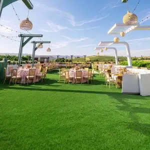 Yescom 3-FT x 33-FT Wedding Event Turf Pre-cut Roll Party Instagrammable Spots Artificial Grass-1.38"H Yescom 3-FT x 33-FT Wedding Event Turf Pre-cut Roll Party Instagrammable Spots Artificial Grass-1.38"H