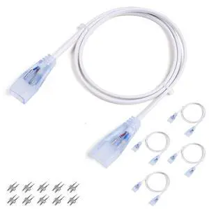 Yescom BiLume 2700K 5-set 3ft 2-pin Neon Rope Light Connector Jumper Cable Yescom BiLume 2700K 5-set 3ft 2-pin Neon Rope Light Connector Jumper Cable