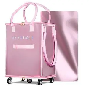 Byootique 16" Rolling Tote Bag Grocery Bag on Wheels Shopping Trolley BubbleRush Byootique 16" Rolling Tote Bag Grocery Bag on Wheels Shopping Trolley BubbleRush