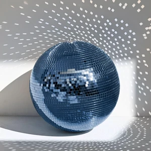 Yescom 20 Inch Blue Disco Ball Large Mirror Ball for Wedding DJ Stage Party Event Planner Corporate Gala Gender Reveal All-Blue Theme Decoration Yescom 20 Inch Blue Disco Ball Large Mirror Ball for Wedding DJ Stage Party Event Planner Corporate Gala Gender Reveal All-Blue Theme Decoration