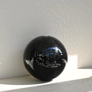 Yescom 16" Black Large Disco Ball Mirror Big Hanging for Wedding Decoration DJ Club Black-Tie Gothic Weddings Modern Industrial Glam Techno Halloween Party Yescom 16" Black Large Disco Ball Mirror Big Hanging for Wedding Decoration DJ Club Black-Tie Gothic Weddings Modern Industrial Glam Techno Halloween Party