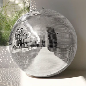 Yescom 24 Inch Silver Large Disco Mirror Ball Big Hanging for 70s 80s Party Wedding Bachelorette Groovy Photo Booth Retro Glam Party Nightclub DJ Stage Decorations Yescom 24 Inch Silver Large Disco Mirror Ball Big Hanging for 70s 80s Party Wedding Bachelorette Groovy Photo Booth Retro Glam Party Nightclub DJ Stage Decorations