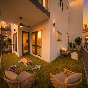 Yescom EZ-Valee 3ftx33ft Balcony Turf 1.38 Inch Realistic Autumn Green Grass Drainage Holes for Rooftop Terrace Porch Yescom EZ-Valee 3ftx33ft Balcony Turf 1.38 Inch Realistic Autumn Green Grass Drainage Holes for Rooftop Terrace Porch
