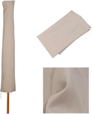 Outdoor Patio Umbrella Protective Cover Bag Polyester UV Resistance 7 to 10 Ft