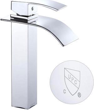 Aquaterior® Modern 1 Hole Bathroom Faucet Vanity Sink Basin 1 Handle DIY Installation Kitchen CHR