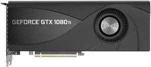 Zotac Video Card ZTP10810B10B GeForce GTX 1080 Ti Blower 11GB GDDR5X 352Bit PCI Express 3xDisplayPort 14 HDMI 20b Bulk Pack