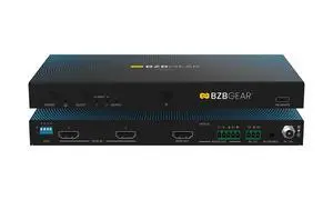 BZBGEAR 2x1 8K UHD HDMI 2.1 Switcher with Digial/Analog Audio De-Embedding/EDID/RS-232 (8K60/4K120Hz 4:4:4 VRR/ALLM Support) BZBGEAR 2x1 8K UHD HDMI 2.1 Switcher with Digial/Analog Audio De-Embedding/EDID/RS-232 (8K60/4K120Hz 4:4:4 VRR/ALLM Support)