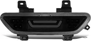 DNA Motoring 3BL-FM15-3D-LED-BK-SM For 2015 to 2018 Ford Mustang 3D LED Bar Third 3rd Tail Brake Light Reverse / Back Up Rear Fog Lamp Smoked Housing 16 17
