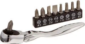 Titan 11212 Micro Flex Bit Driver - Pack of 10
