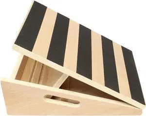 Calf Stretcher Slant Board – Wooden Incline Board Calf Stretch Wedge