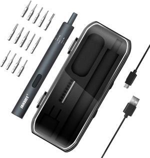 100-240V 18pcs/set 3.7V 18W Cordless Mini Electric Screwdriver Kit with Rechargeable Plug and Screwdriver Bits for Laptop / Mobile Phone / Glasses