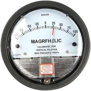 ELECALL New -100~100PA TE2000 Micro Differential Pressure Gauge High Precision 1/8 "NPT Air Pressure Meter Barometer