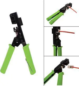 All in One 8 Wires Termination & Cutting Tool for LOGICO® 90° RJ45 UTP Keystone Ethernet Jacks - Cat6 / Cat6a / Cat5e / Cat5a networking