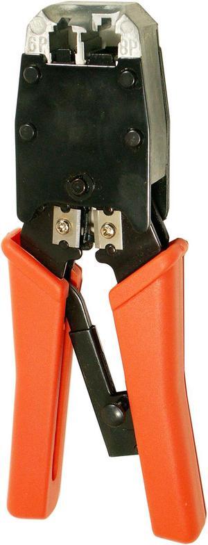 Cable Crimper Tool RJ45/RJ11 Modular Plug Cat5e/Cat6 Network LAN Crimp Tool