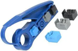 Coax UTP Cable Jacket Strip Tool RG6/RG59/UTP Stripper Cutter Cat5e Cat6 Tool