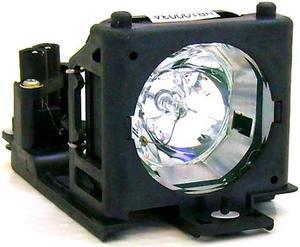 Hitachi CP-RX61+  Genuine Compatible Replacement Projector Lamp . Includes New UHB 165W Bulb and Housing