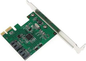 SATA III Port RAID PCI-e X1 Card 2-port SATA III PCI Express Card Marvell 88SE9128 Chipset