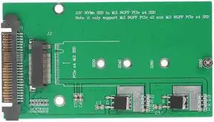 U.2/SFF-8639 NVMe PCI-E PCIE PCI Expres SSDTo M.2 NGFF M Key SSD Converter Adapter Card Support M.2 NGFF 2280 2260 2242 2230 SSD