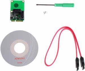 2-Port SATA 6G Mini PCI Express Controller Card PCI-E To SATA3.0 + 2xSATA3 Cable