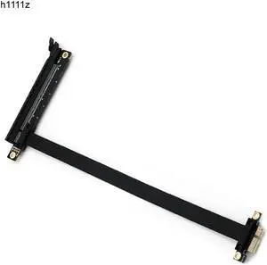 PCI-E 1X to 16X Adapter PCIe Flexible Flat Extension Cable PCI Express 1 to 16 X Adapter Riser Card PCIE Extender for BTC Mining