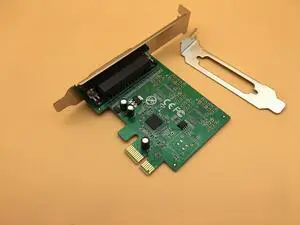 PCI-E to Parallel Port Card AX99100 Chip DB25 Print Interface PCIE LPT Expansion Card