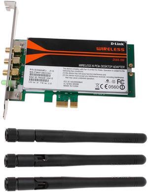 DWA-556 Wireless Xtreme N PCI-E Desktop Adapter WiFi Card Low Profile SFF