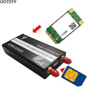 Riser card PCI-E Mini PCI-Express to USB Adapter With SIM Card Slot for WWAN/LTE Module hot