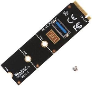 NGFF M.2 To USB3.0 PCI-E Riser Card M2 Slot Extender Adapter For BTC/ETH Mining