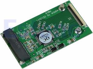 1Pc mSATA PCI-E SSD to 40pin ZIF CE Cable Adapter Card High Speed