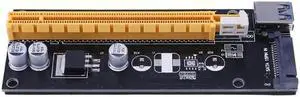 VER007S PCI-E 1X to 16X Extender Graphic Card Adapter Mining Cable Kit