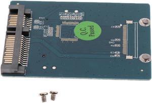 5cm Mini PCI-E mSATA SSD to 2.5" SATA Male Adapter Card Converter Board