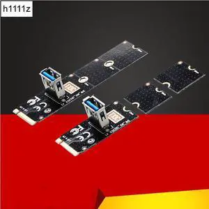 NGFF to PCI-E Riser Card M2 Slot to PCIe Expansion Card Convertor USB 3.0 Extender Adapter for Graphics Cards for BTC Miner