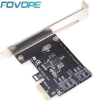 SATA expansion Card PCI express to SATA 3.0 2 port expansion Card PCIe SATA 3 III adapter SATA3 SATA controller PCI-e