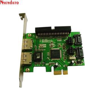 JMB363 2 Port PCI-E SATA II 2.0 RAID & 1 IDE 3.5" to PCI Express Adapter Converter Card Expresscard
