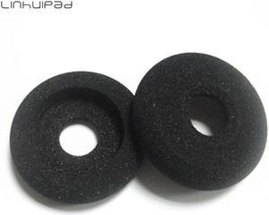 Linhuipad 48mm Donut Headphone replacement foam sponge pads Call center headphone ear pads   by mail