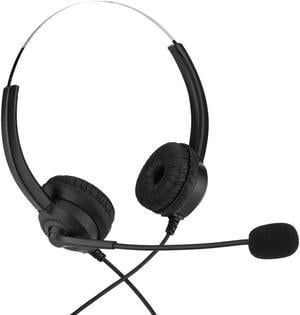 Lossless Sound Call Center Headphones for 10086 10000 10010 Mobile Phone Company 360 Rotary Earmuffs Call Center Headset