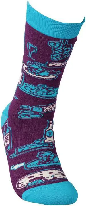 Primitives by Kathy Socks "If You Can Read This Bring More Wine" Unisex Adult Primitives by Kathy Socks "If You Can Read This Bring More Wine" Unisex Adult