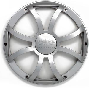 Wet Sounds REVO 12 XS-S GRILL Silver XS Open Style Grill for the REVO 12 Inch LED Marine Subwoofer