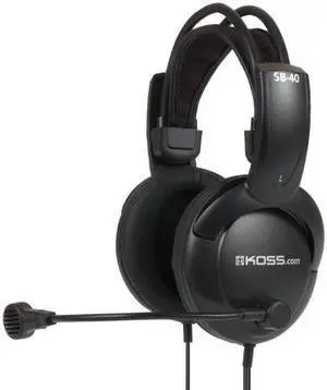 koss sb40 stereophone w/dynamic mic