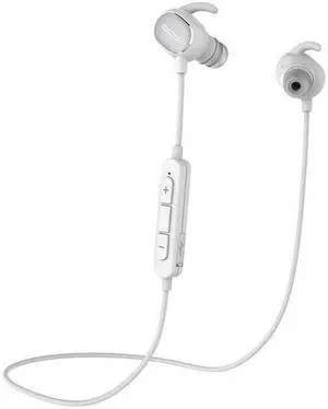 QCY QY19 IPX4-rated sweatproof cuffie bluetooth 4.1 wireless auricolari sportivi da corsa aptx auricolari auricolare stereo con IL MIC (White)