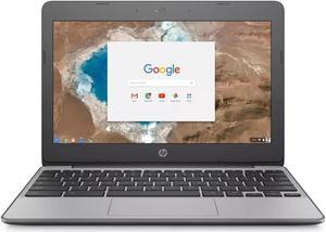 HP Chromebook 11-v033nr 11.6" 2GB 16GB Intel Celeron N3060 X2 1.6GHz, Gray