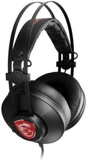 MSI H991 Wired PC Gaming Headset with Microphone, Black MSI H991 Wired PC Gaming Headset with Microphone, Black