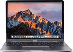 Apple MacBook MJY32LL/A 12" 8GB 256GB Intel Core m-5Y31 MacOSX, Space Gray