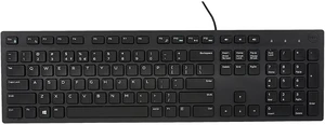 Dell KB216 Wired QWERTY Keyboard, Black Dell KB216 Wired QWERTY Keyboard, Black