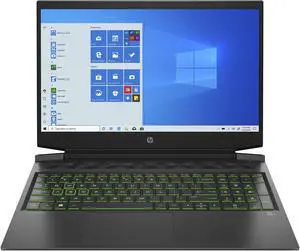 HP Pavilion 16-a0032dx 16.1" 16GB 512GB SSD Core i5-10300H 2.5GHz WIN11H, Shadow Black