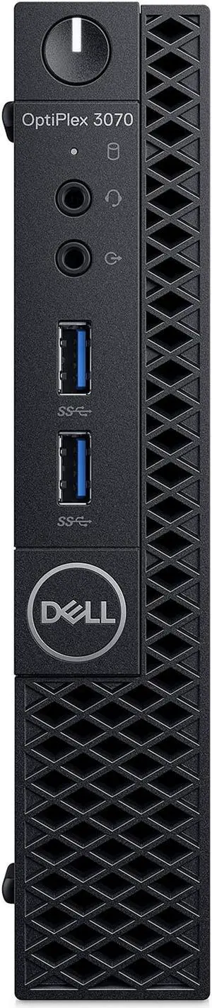 Dell Optiplex 3070 MFF MicroTower 16GB 512GB SSD Core i5-9500T 2GHz WIN11P, Black